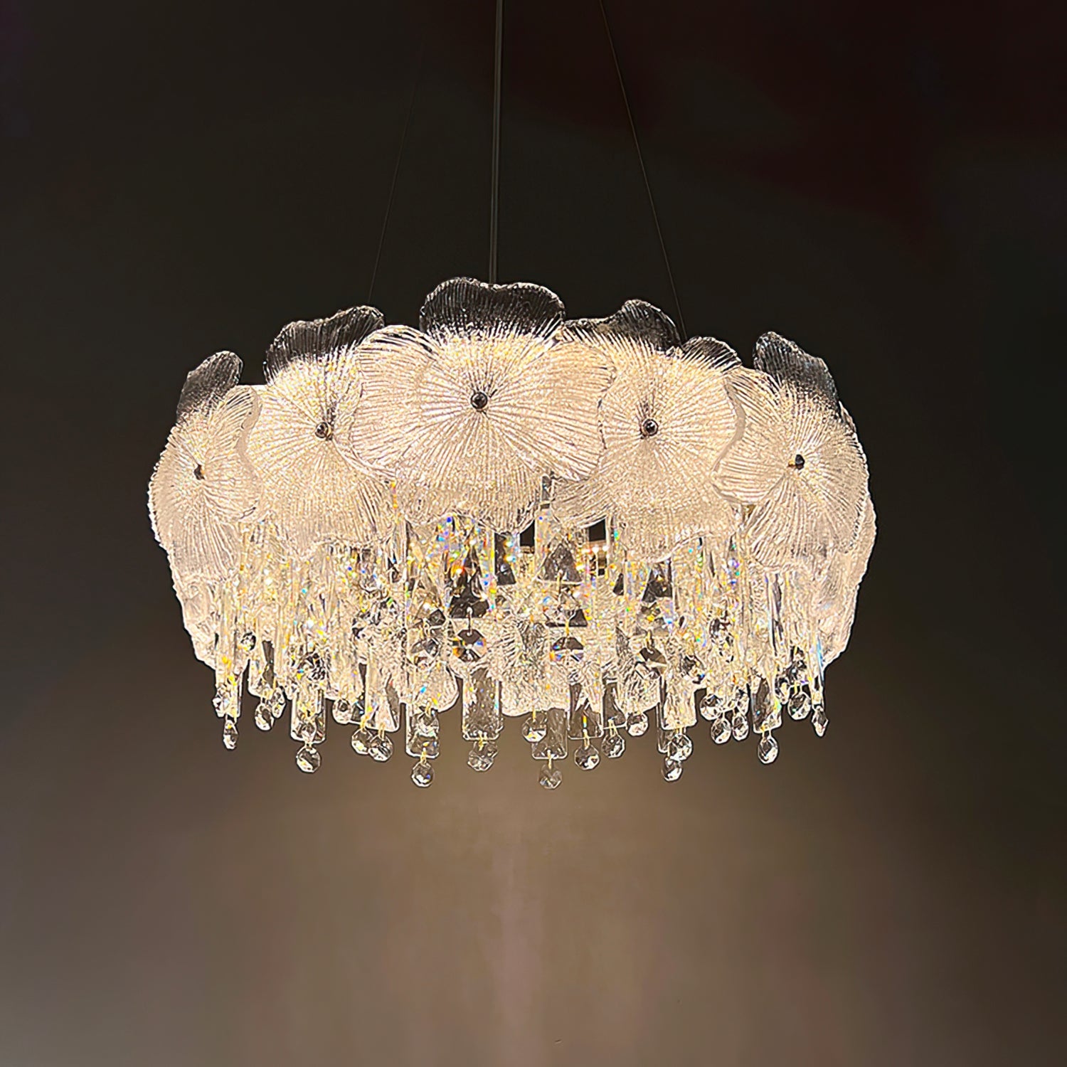 BRAMBLEFORD CRYSTAL ORBILLION CHANDELIER