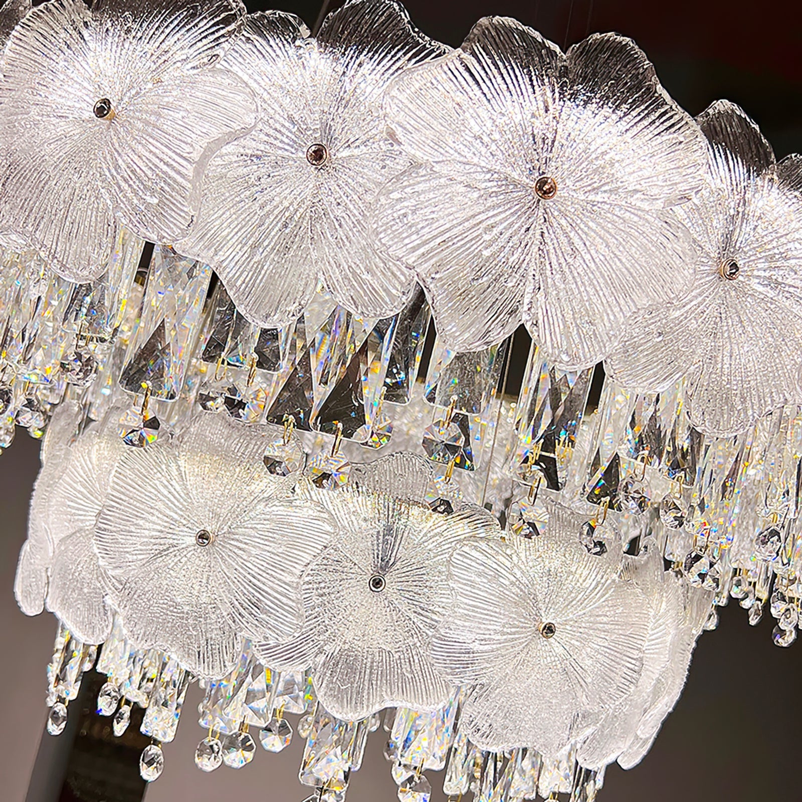 BRAMBLEFORD CRYSTAL ORBILLION CHANDELIER