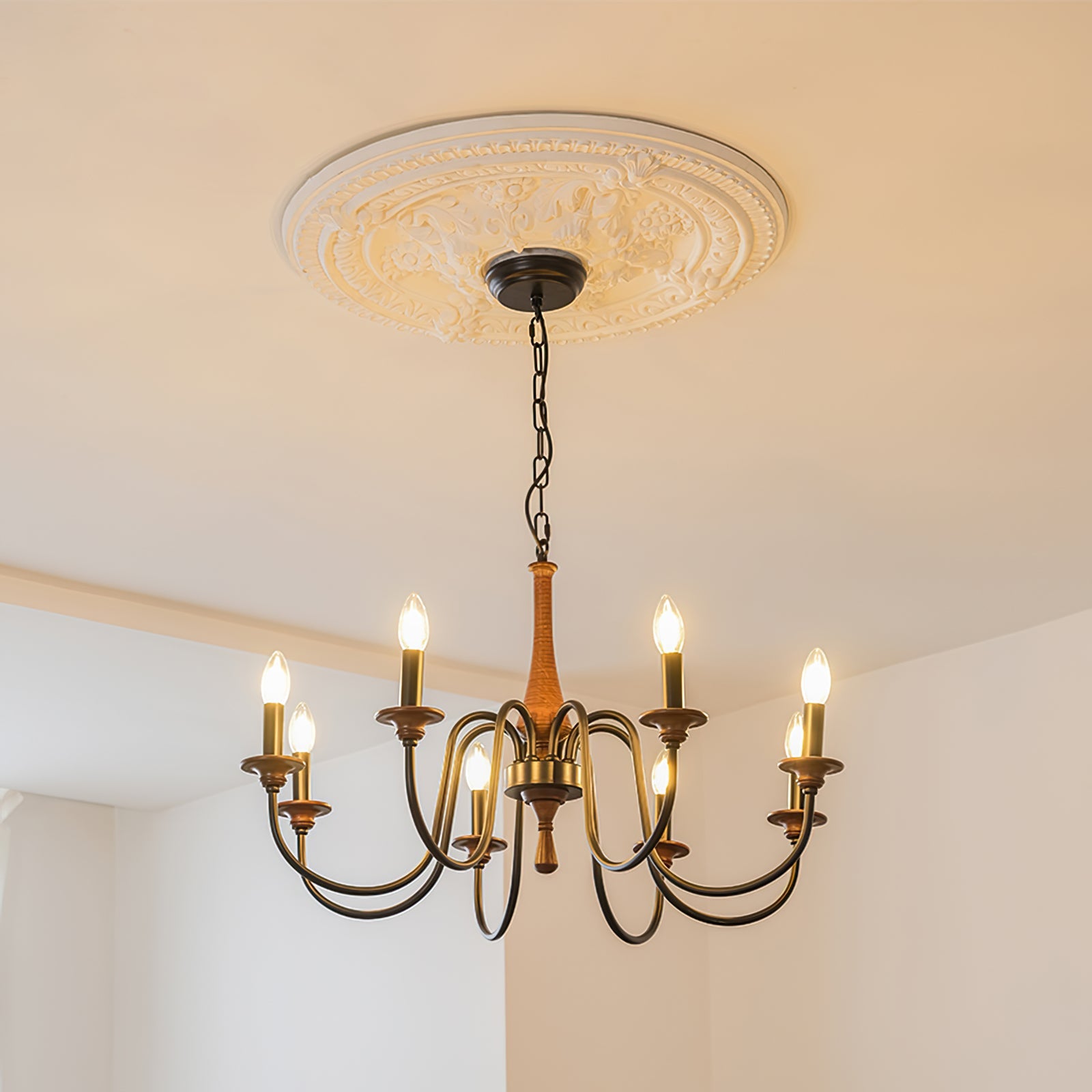 CLARISSA CRYSTAL LATTICE CEILING LIGHT