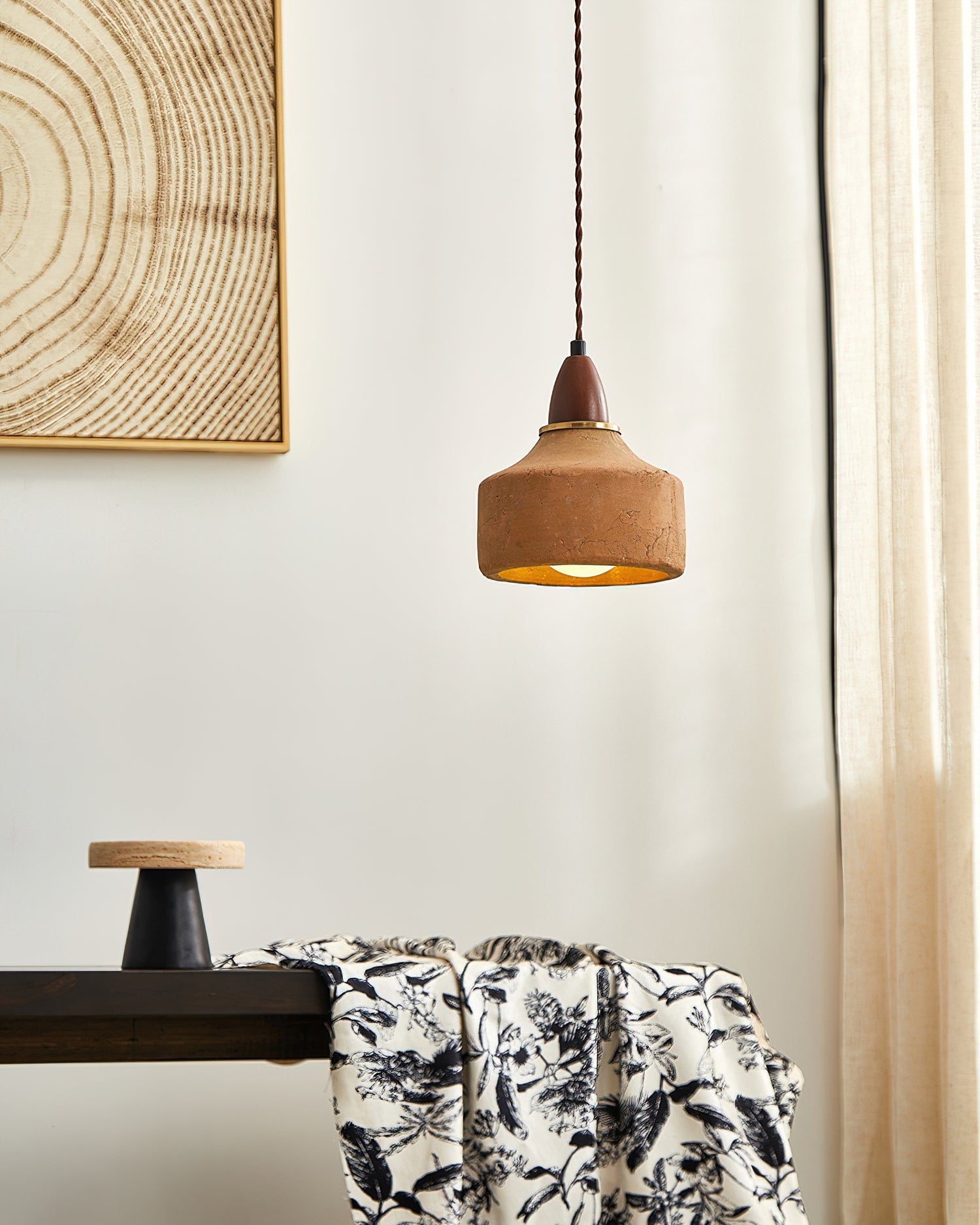 RAVENSDALE TERRACOTTA HANGING LANTERN
