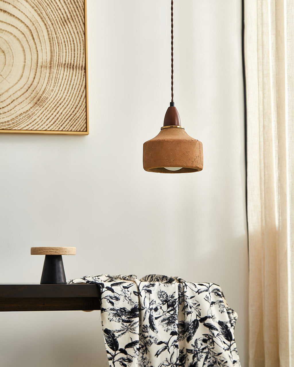 RAVENSDALE TERRACOTTA HANGING LANTERN