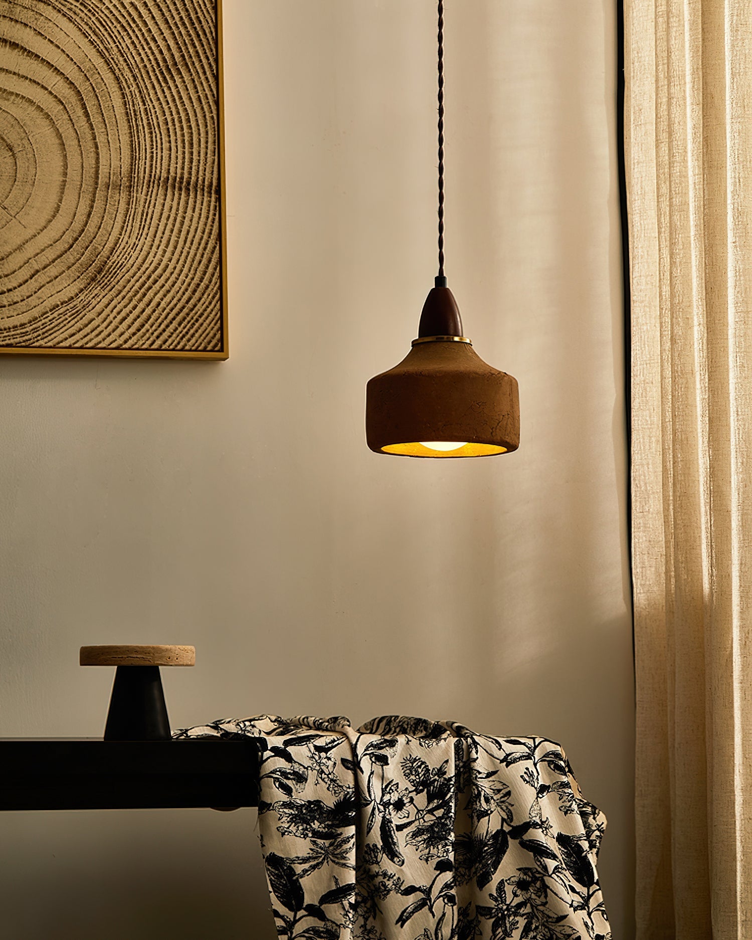 RAVENSDALE TERRACOTTA HANGING LANTERN