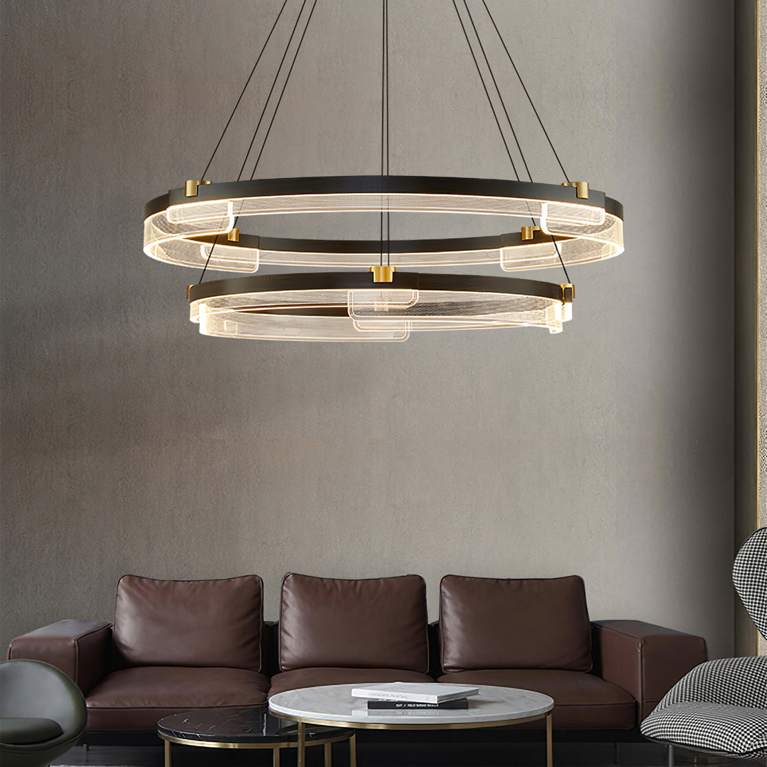 ELMSWORTH CRYSTAL DRAPED CEILING LANTERN