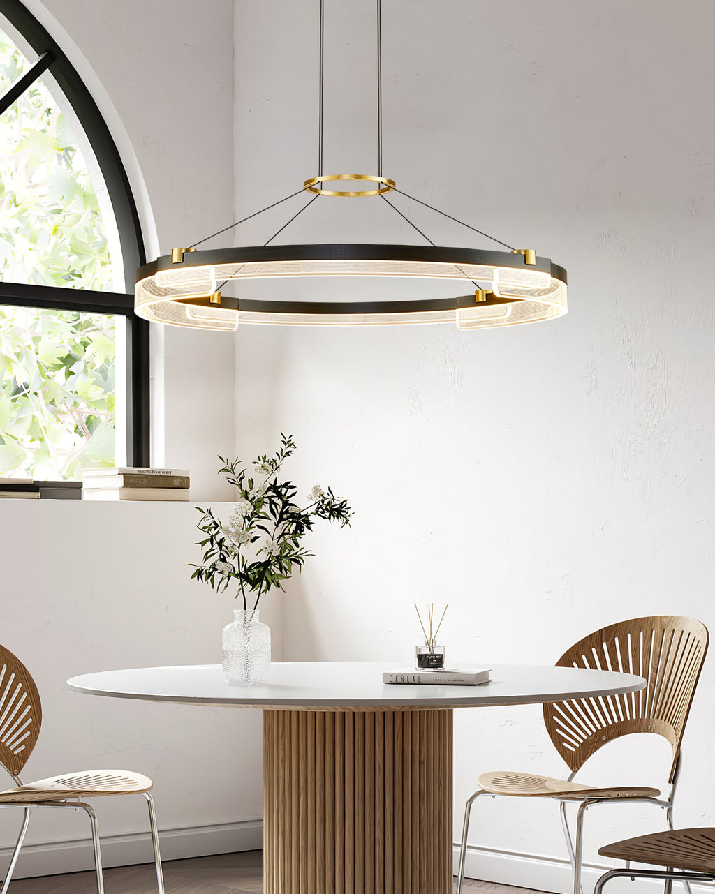 ELMSWORTH CRYSTAL DRAPED CEILING LANTERN