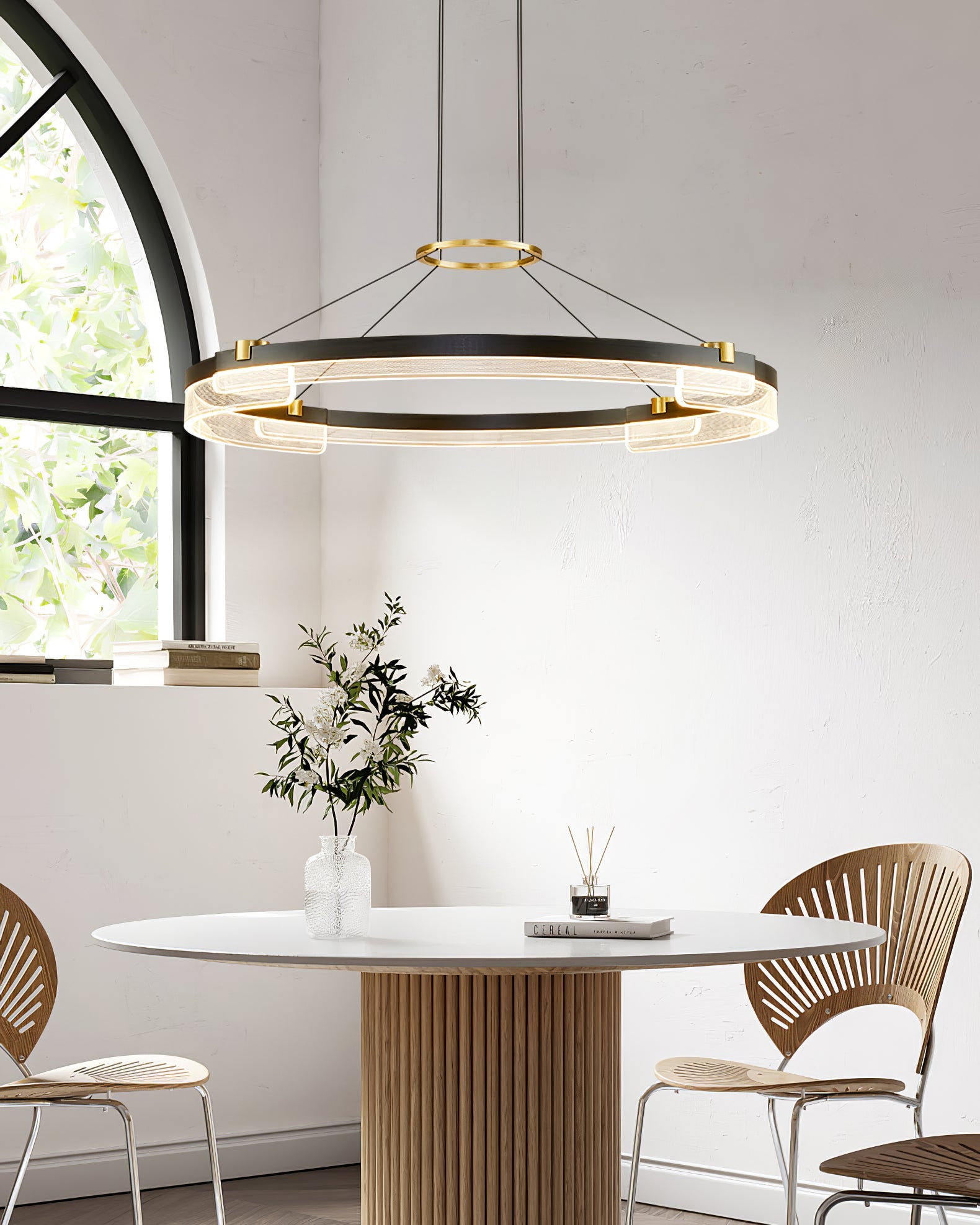 ELMSWORTH CRYSTAL DRAPED CEILING LANTERN