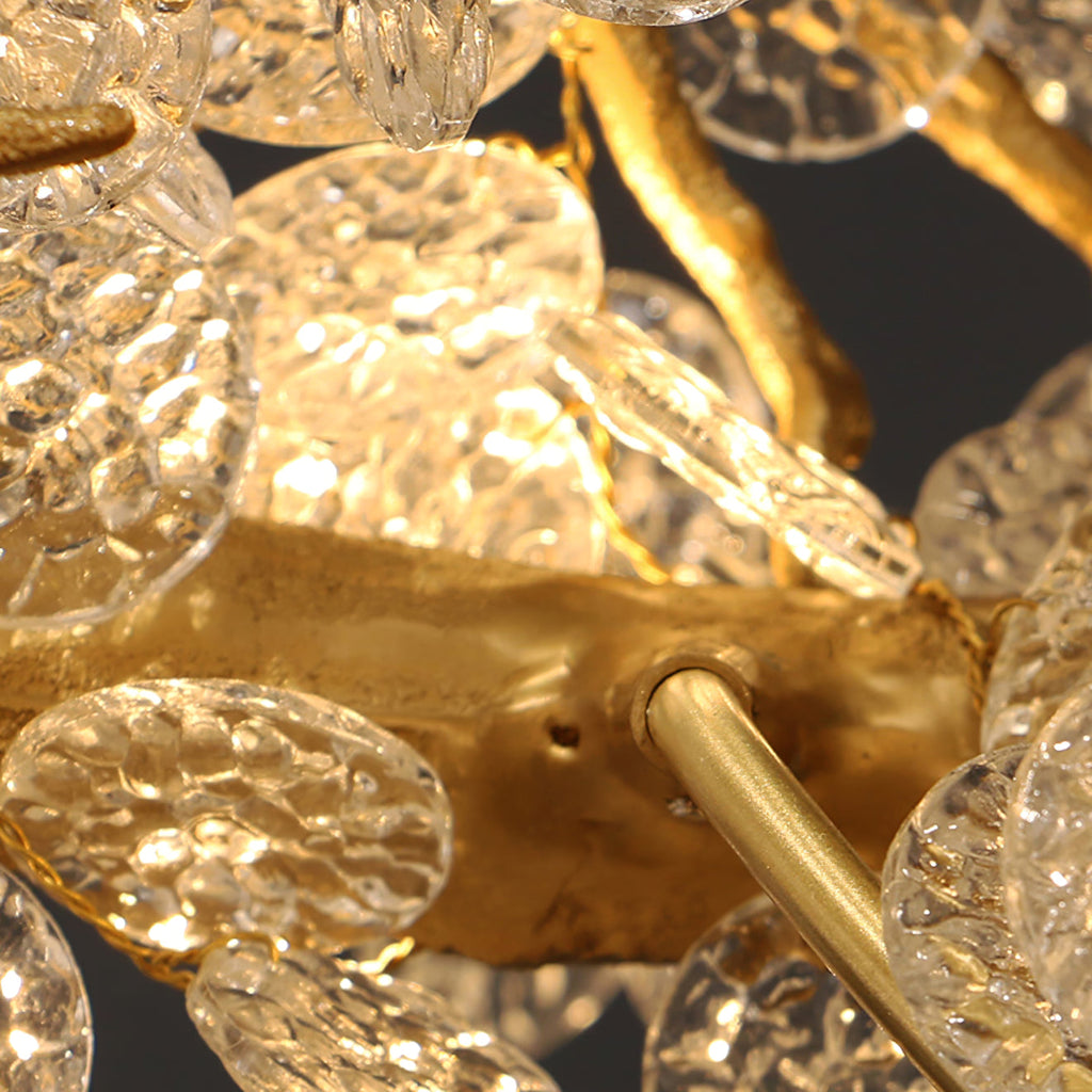 WINTHROP CRYSTAL DROPLET CEILING LANTERN