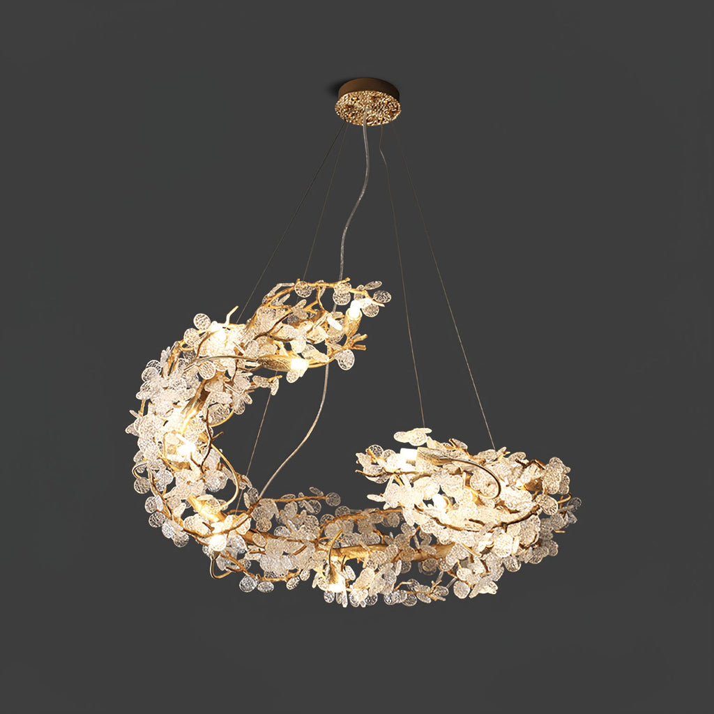 WINTHROP CRYSTAL DROPLET CEILING LANTERN