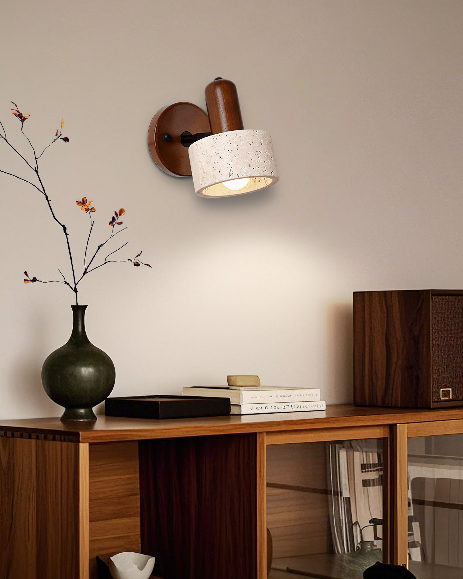 HALSTEAD RADIANT CRESCENT WALL SCONCE