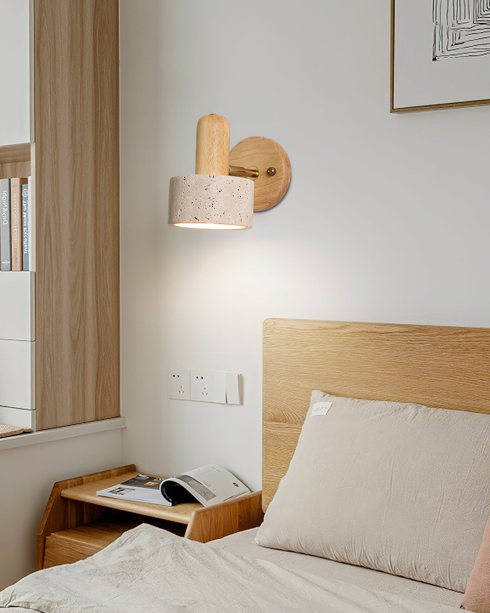 HALSTEAD RADIANT CRESCENT WALL SCONCE