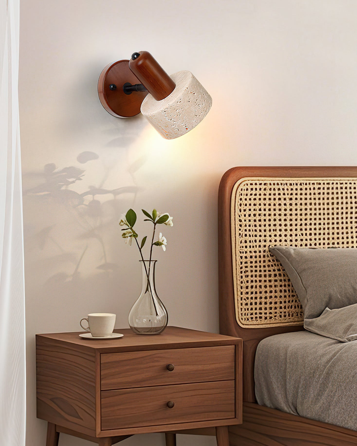 HALSTEAD RADIANT CRESCENT WALL SCONCE