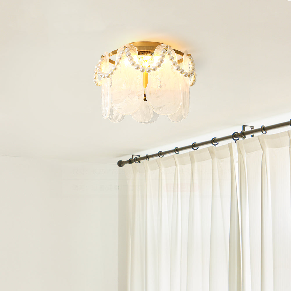 CHARLESTON LUSTROUS ORB CEILING LIGHT