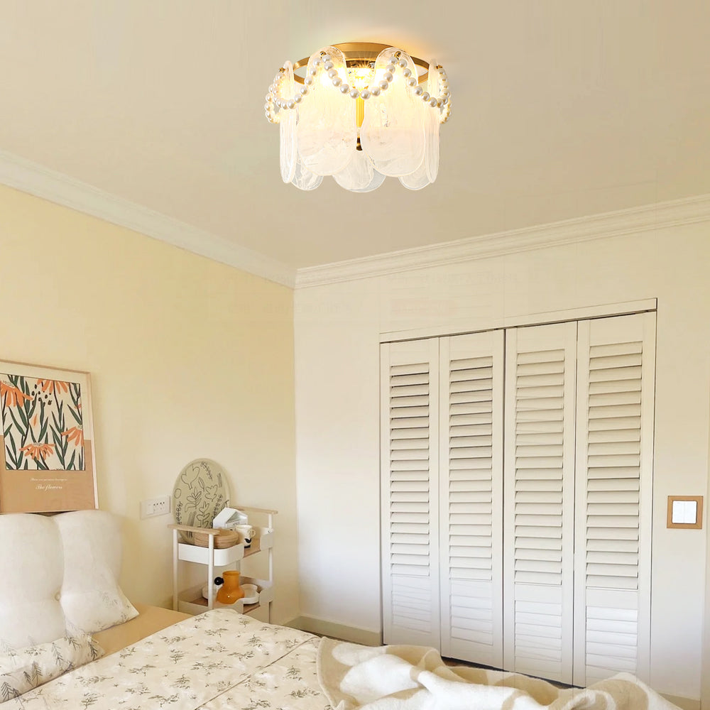 CHARLESTON LUSTROUS ORB CEILING LIGHT