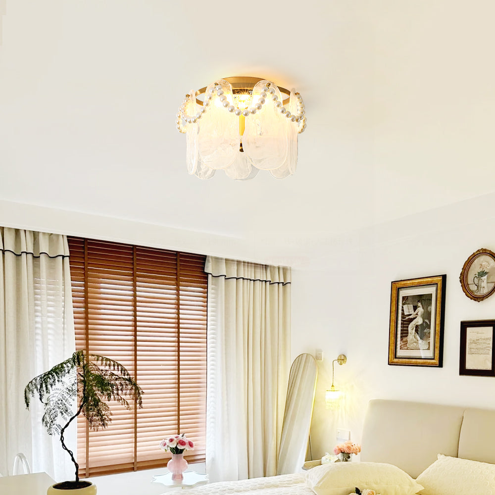 CHARLESTON LUSTROUS ORB CEILING LIGHT