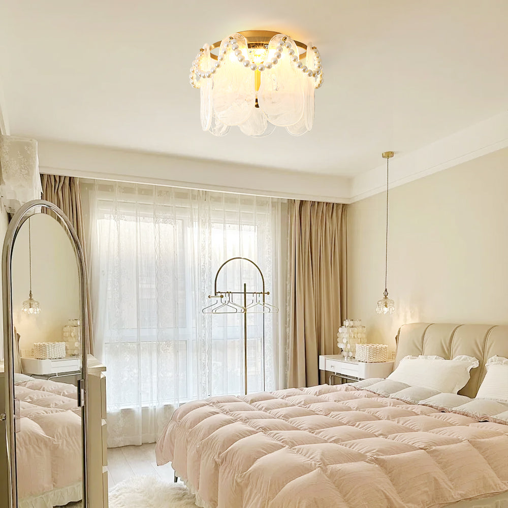 CHARLESTON LUSTROUS ORB CEILING LIGHT
