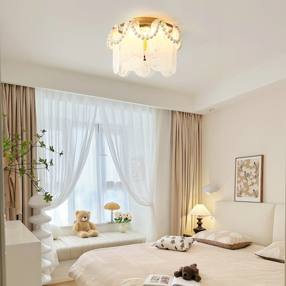 CHARLESTON LUSTROUS ORB CEILING LIGHT