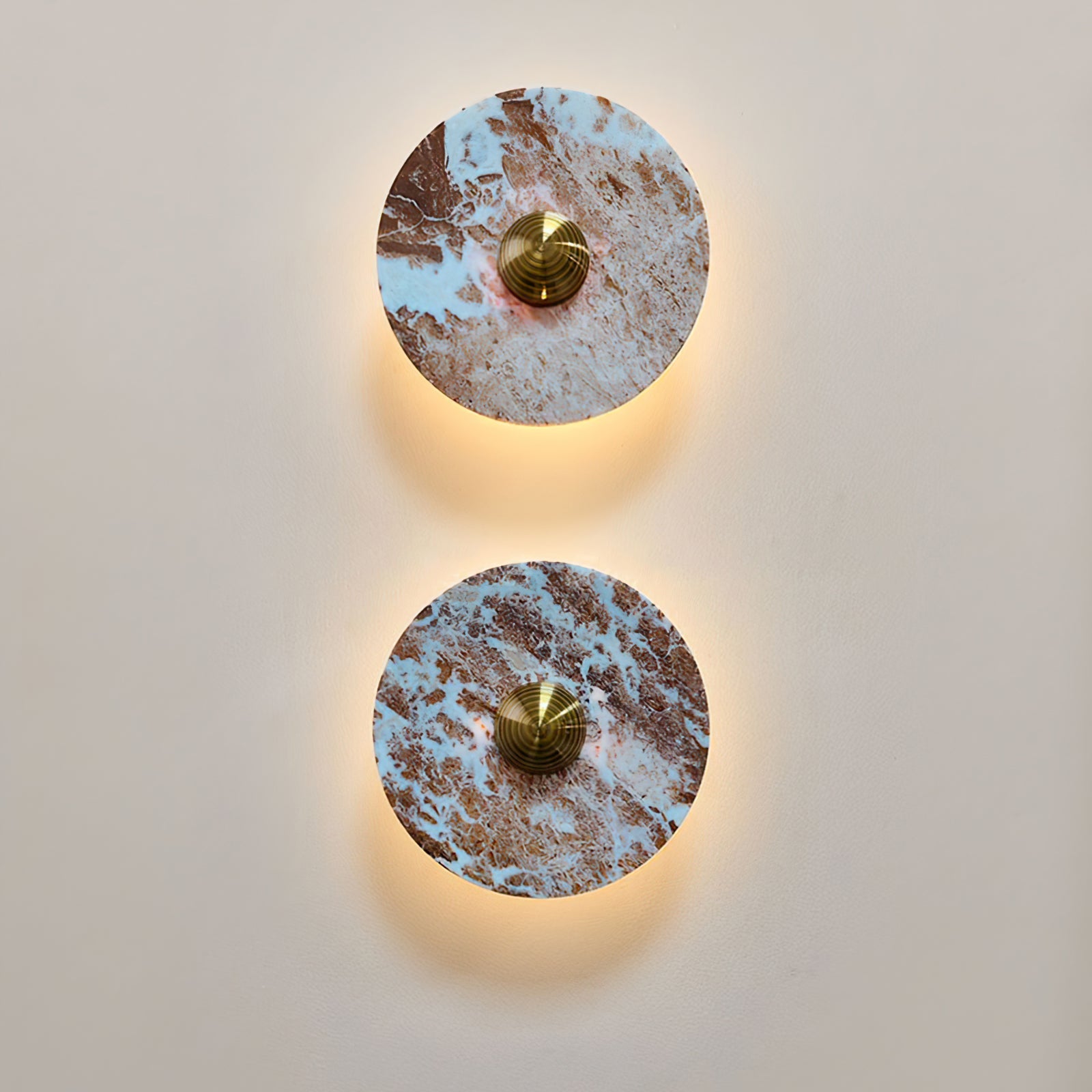 CELTIC GLOW MURANO GLASS WALL SCONCE