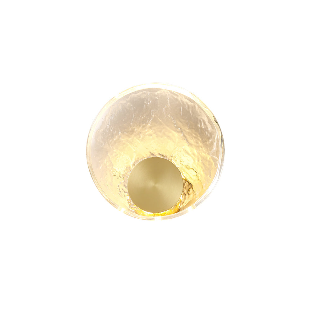 VANDERBILT GLOWING AMBER WALL SCONCE