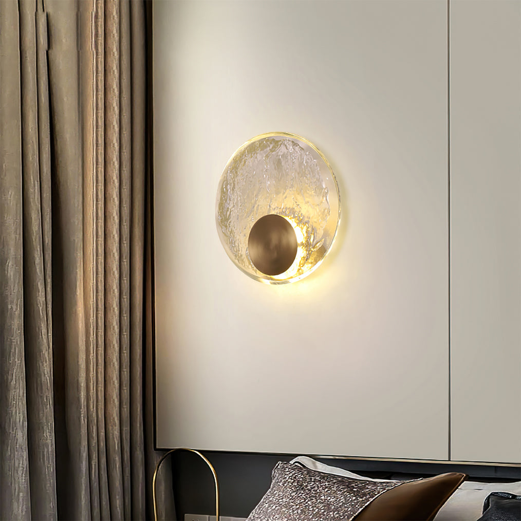 VANDERBILT GLOWING AMBER WALL SCONCE