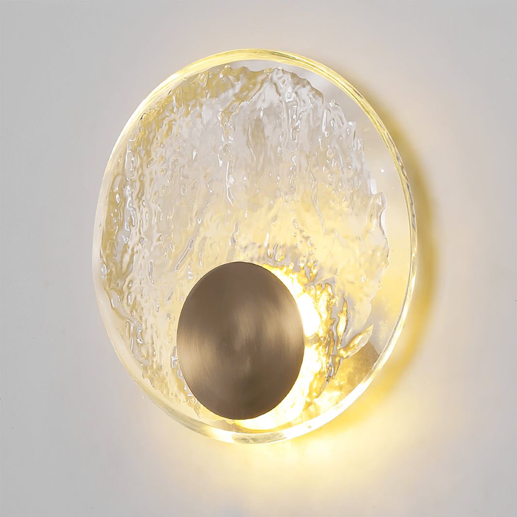 VANDERBILT GLOWING AMBER WALL SCONCE