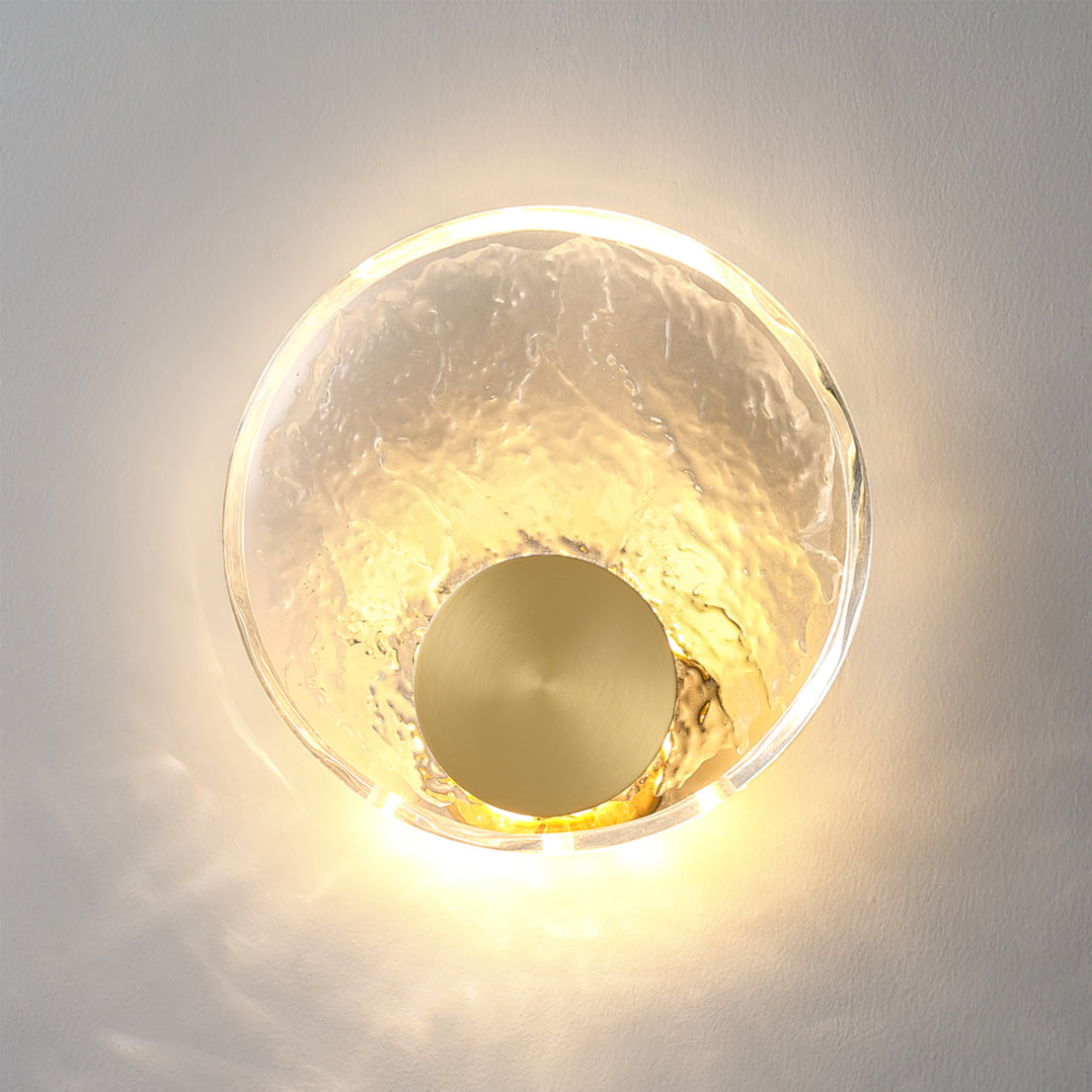 VANDERBILT GLOWING AMBER WALL SCONCE