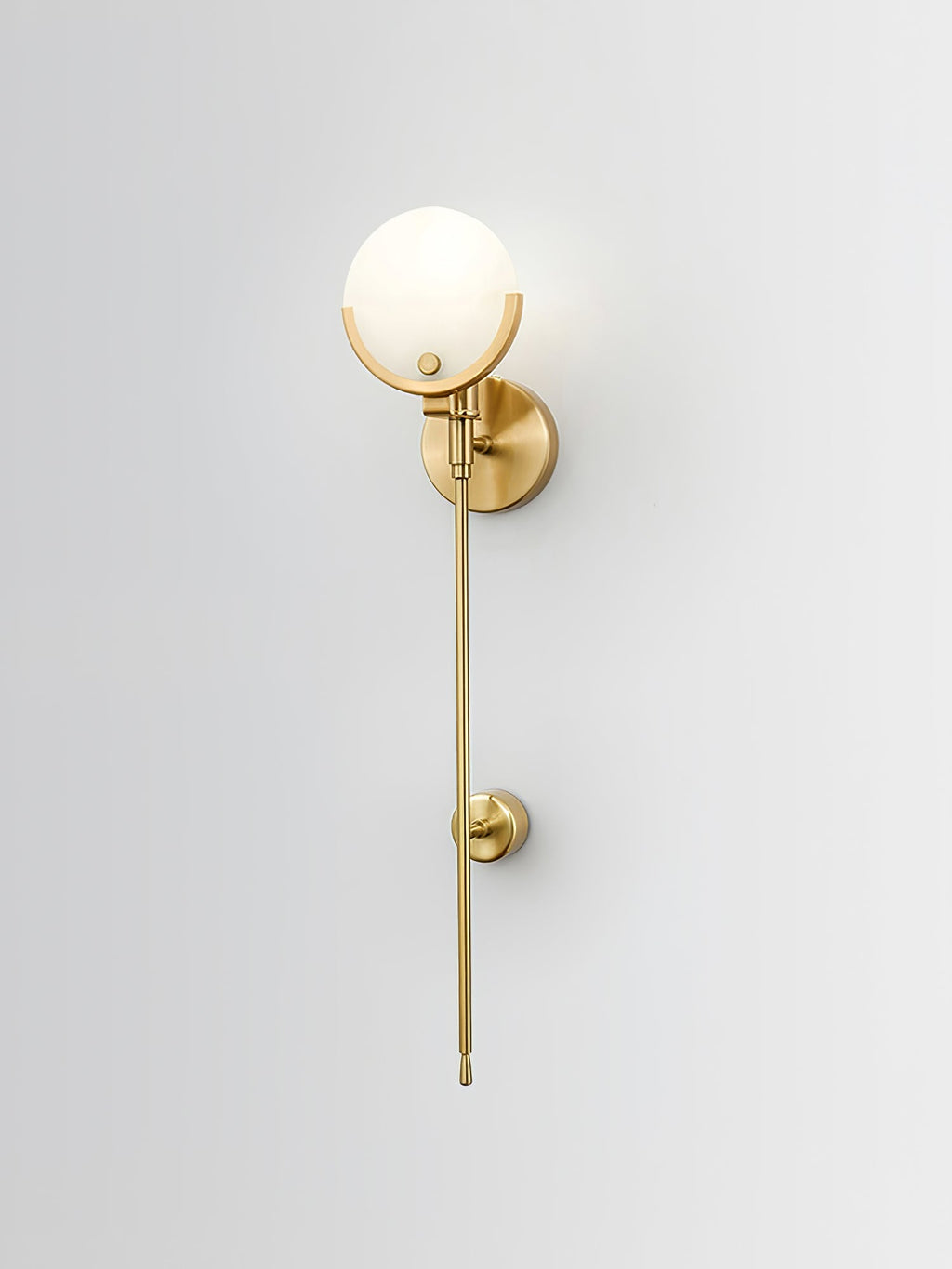 WINTERBOURNE BRASS EMBELLISHED WALL SCONCE