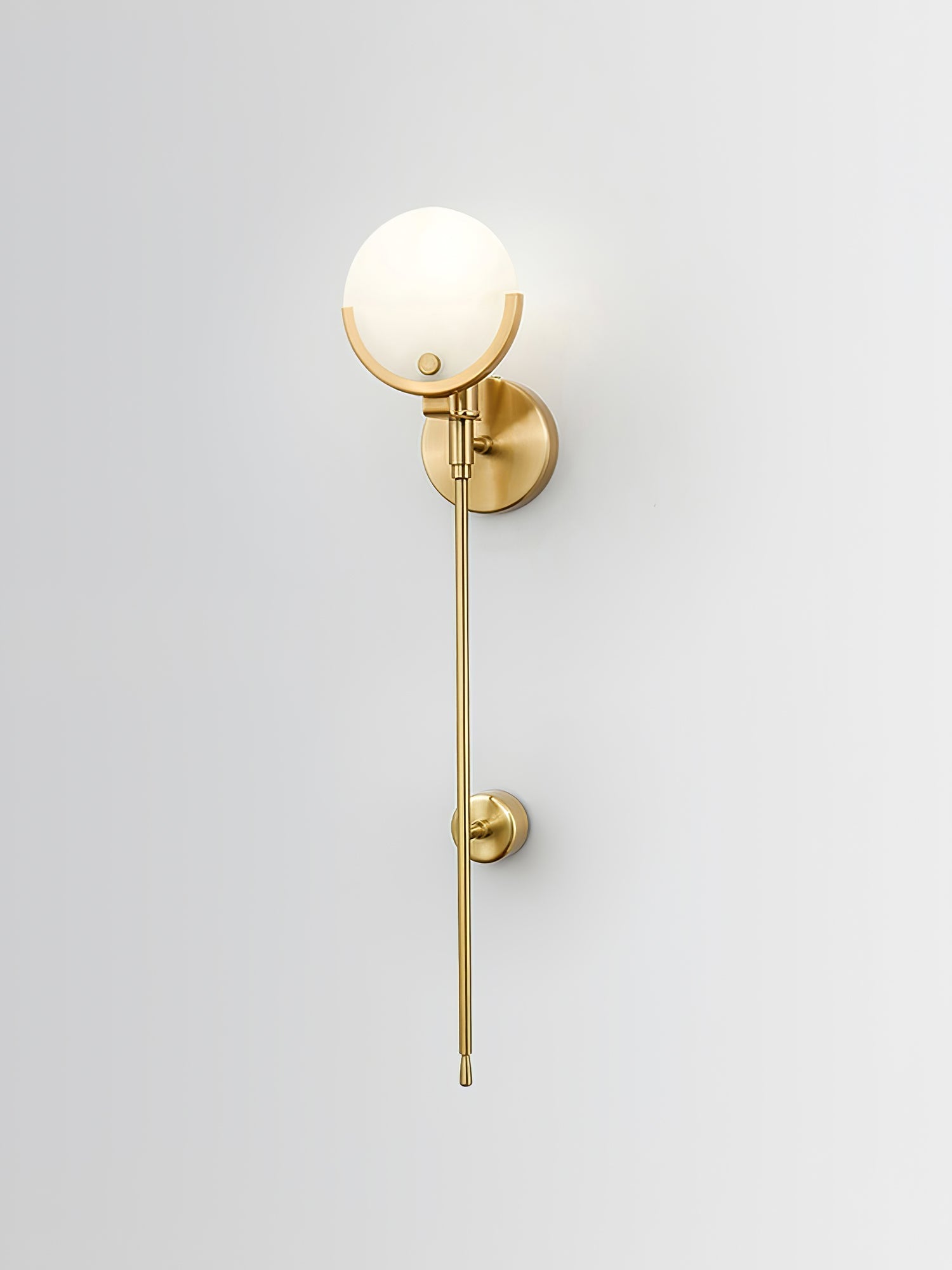 WINTERBOURNE BRASS EMBELLISHED WALL SCONCE