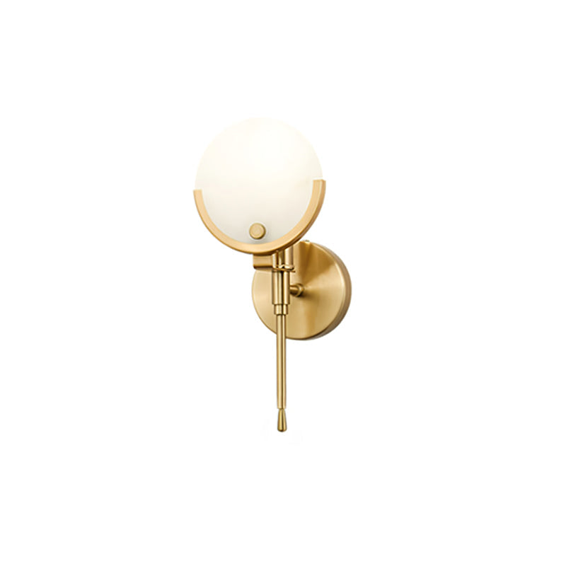 WINTERBOURNE BRASS EMBELLISHED WALL SCONCE