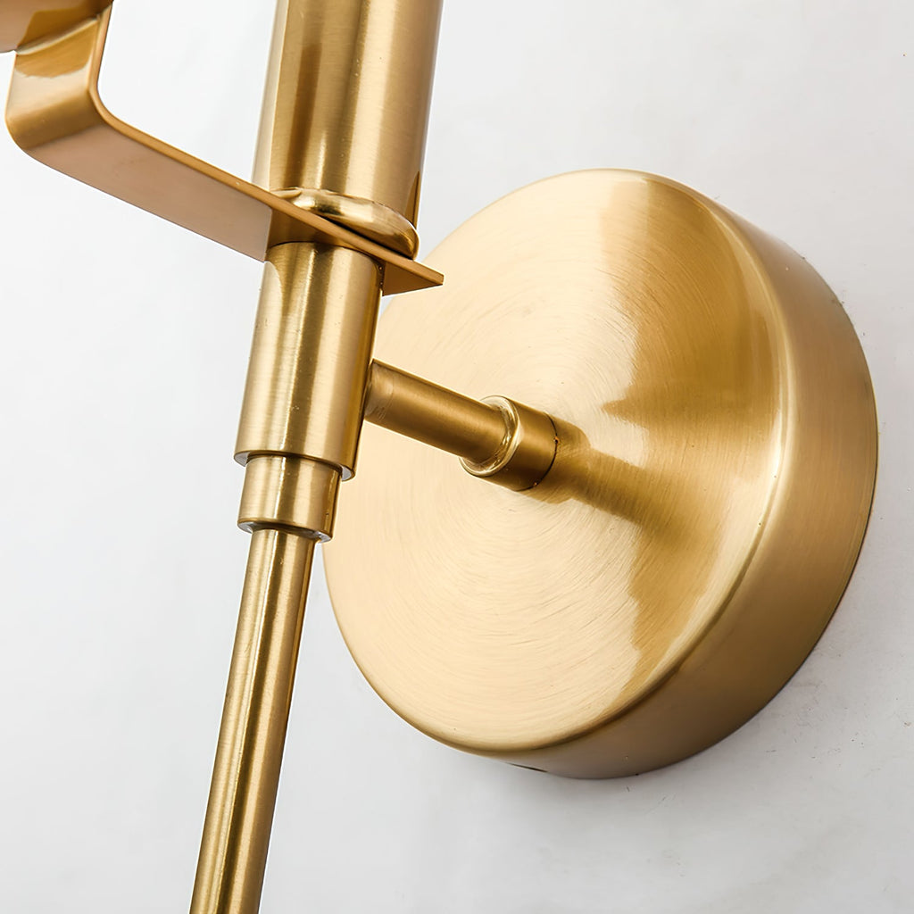 WINTERBOURNE BRASS EMBELLISHED WALL SCONCE
