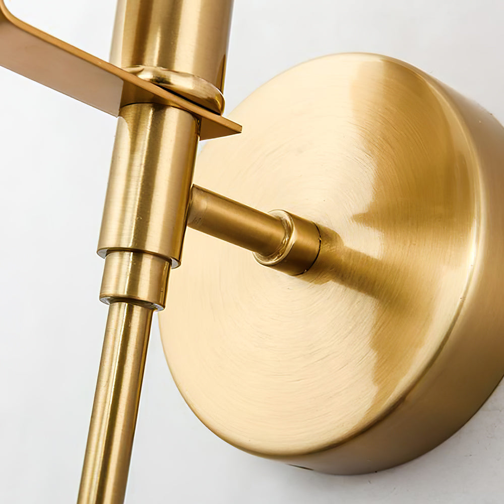 WINTERBOURNE BRASS EMBELLISHED WALL SCONCE