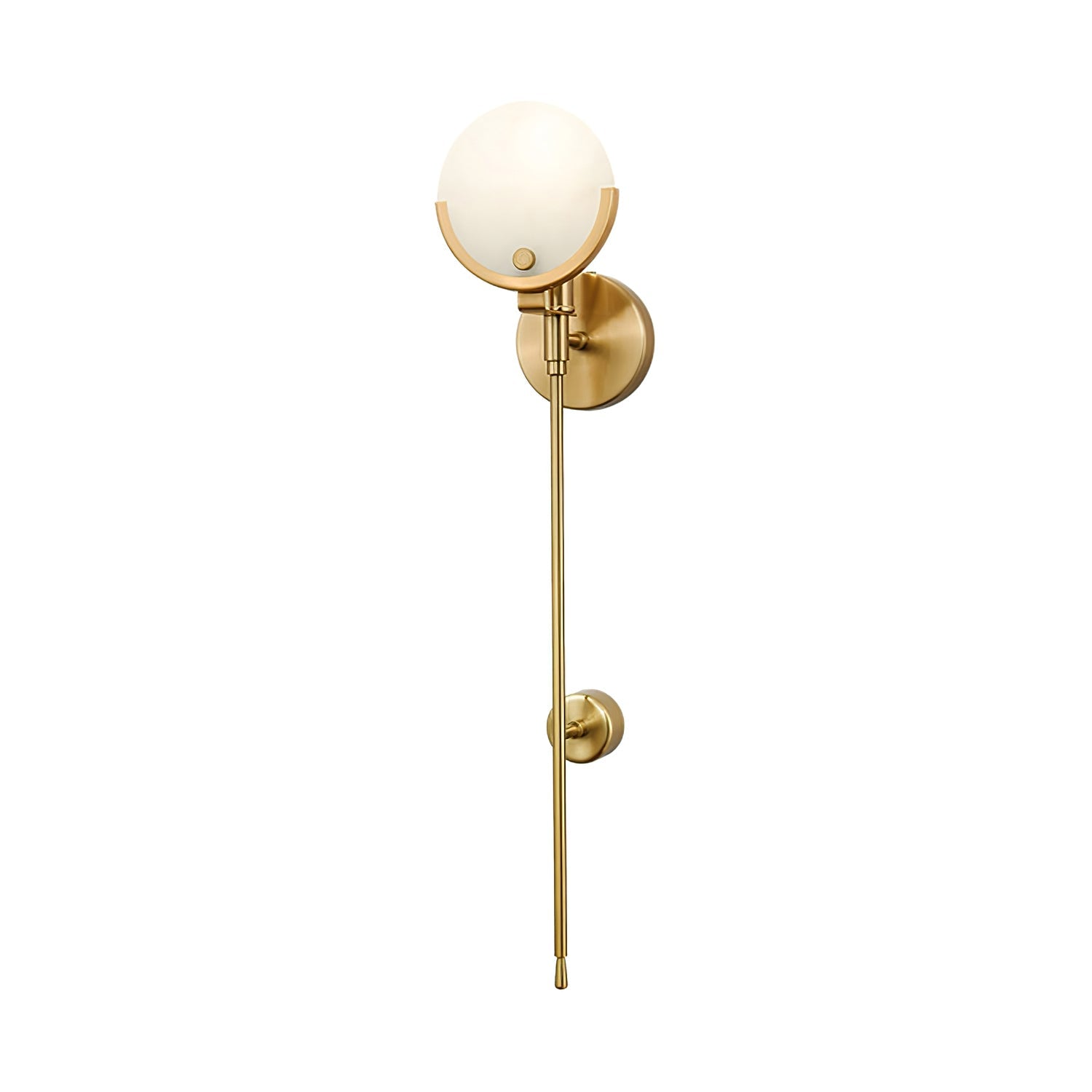 WINTERBOURNE BRASS EMBELLISHED WALL SCONCE