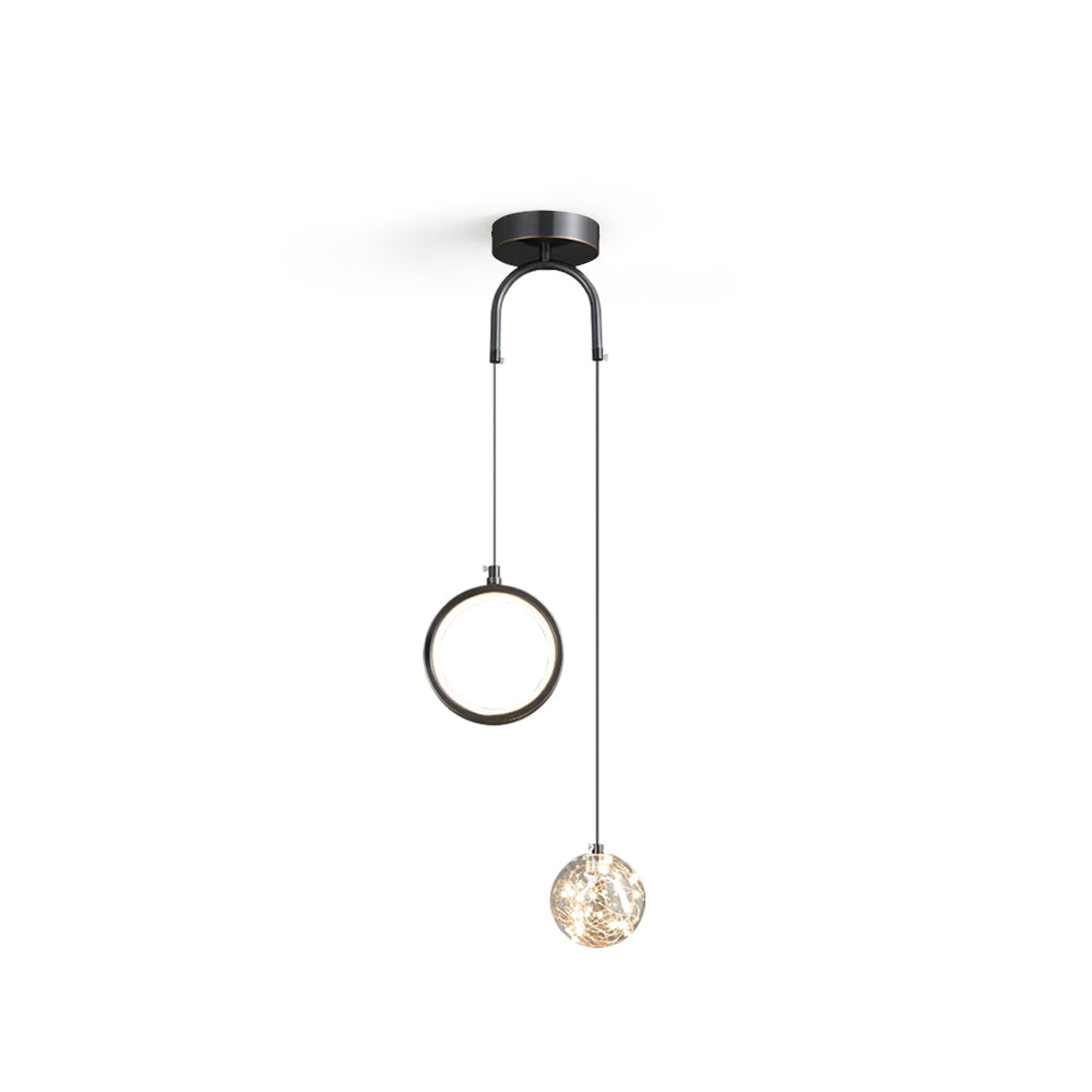 Corinthian Crystal Halo Pendant