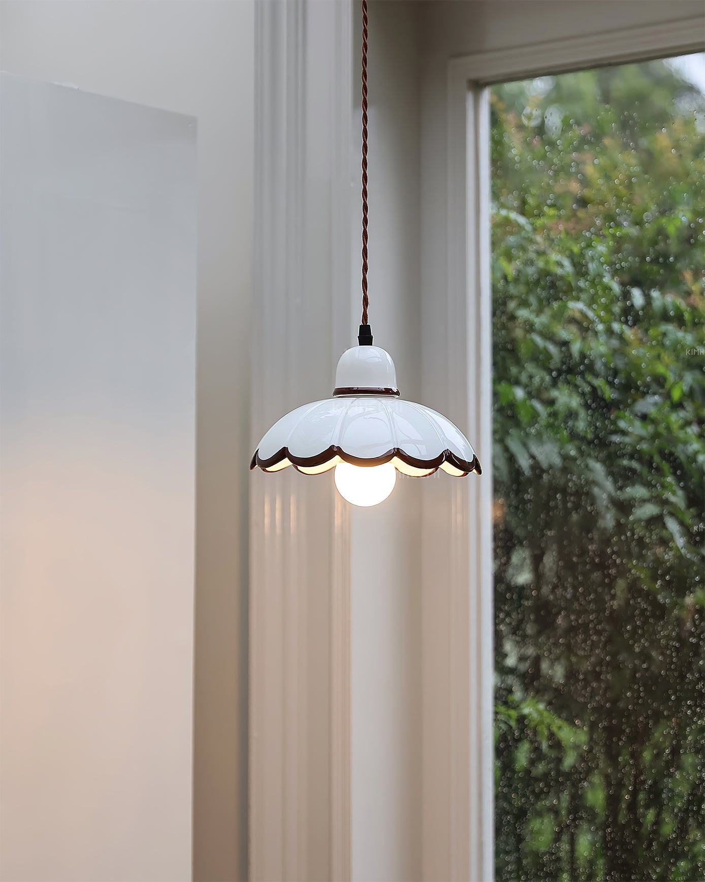 RAVENHURST CRYSTAL DROPLET HANGING LANTERN
