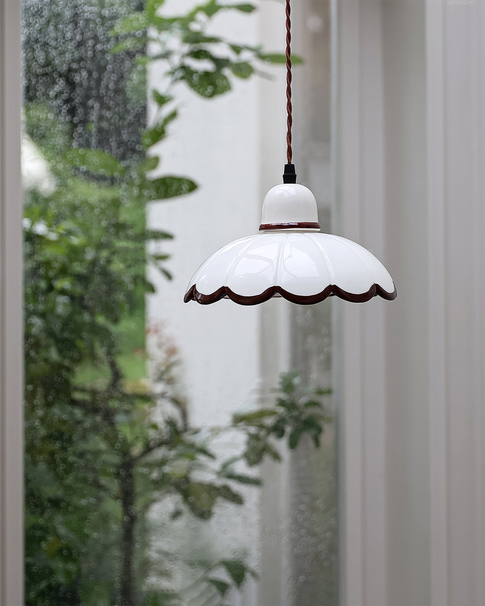 RAVENHURST CRYSTAL DROPLET HANGING LANTERN