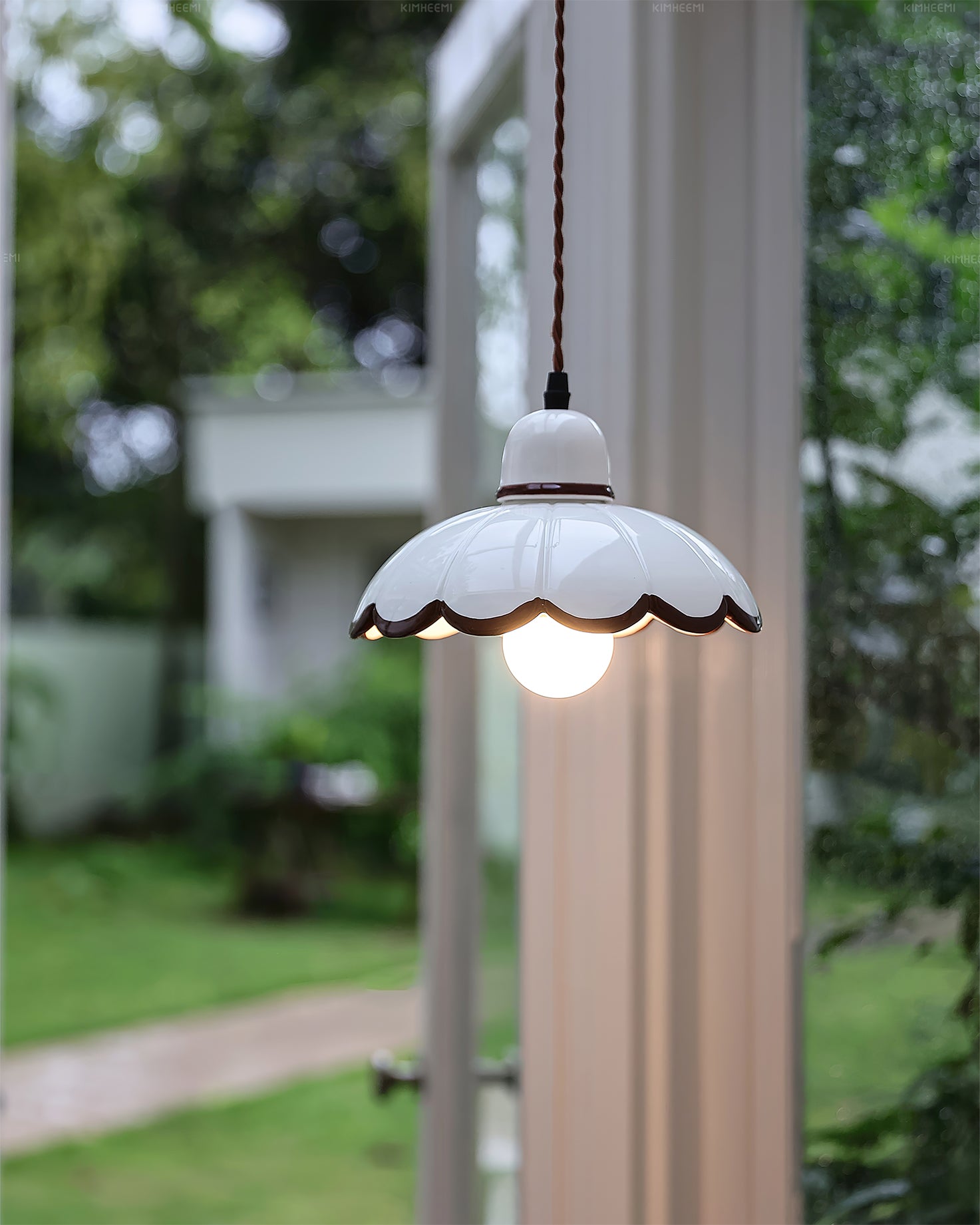 RAVENHURST CRYSTAL DROPLET HANGING LANTERN