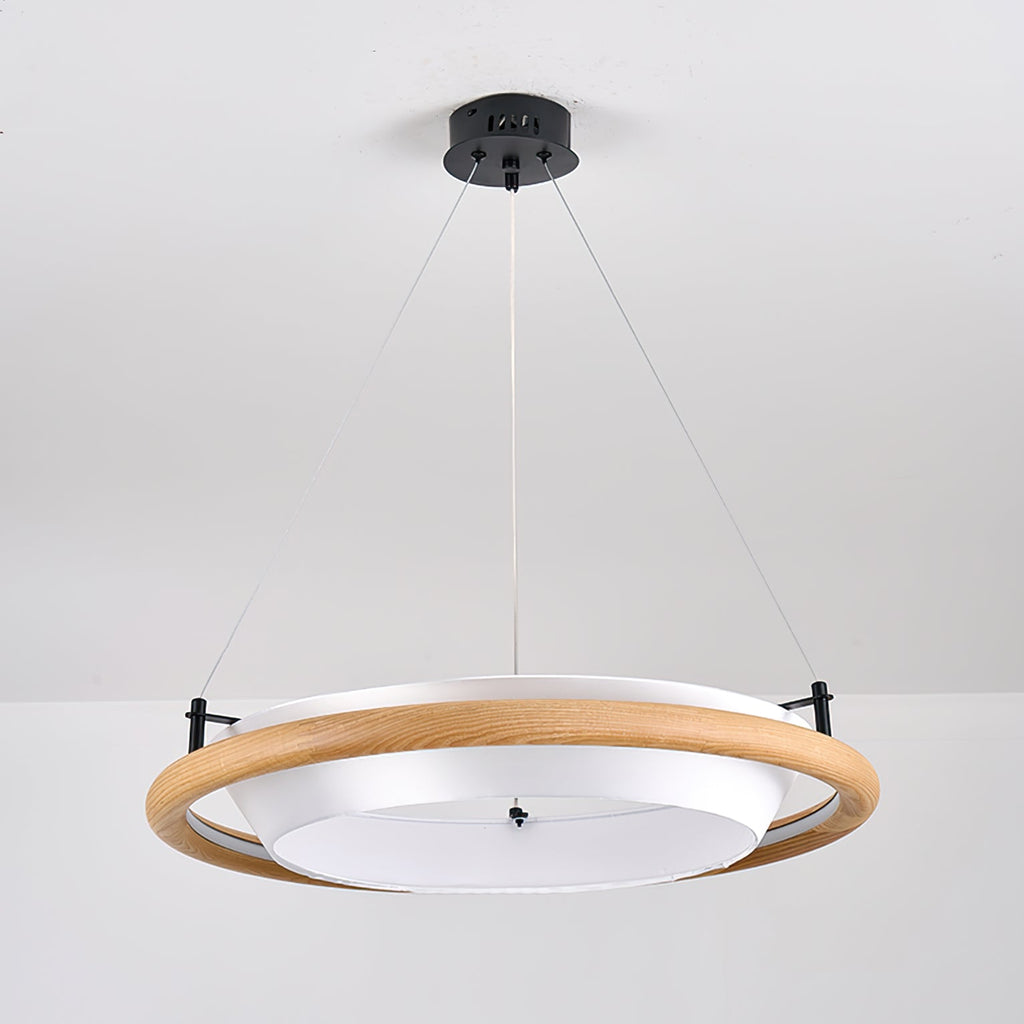 FENWICK RUSTIC WOODEN LUMINAIRE