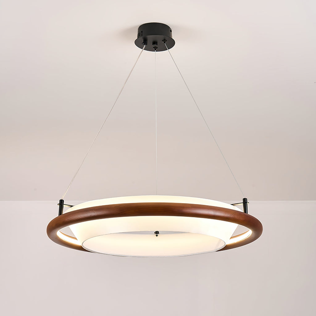 FENWICK RUSTIC WOODEN LUMINAIRE