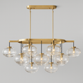 VERDANTIA CRYSTAL STRAND CEILING LIGHT