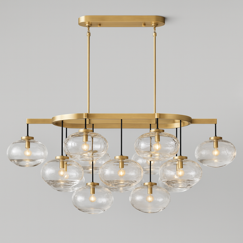 VERDANTIA CRYSTAL STRAND CEILING LIGHT