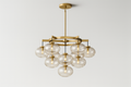 VERDUN CRYSTAL ORB CEILING LUMINAIRE