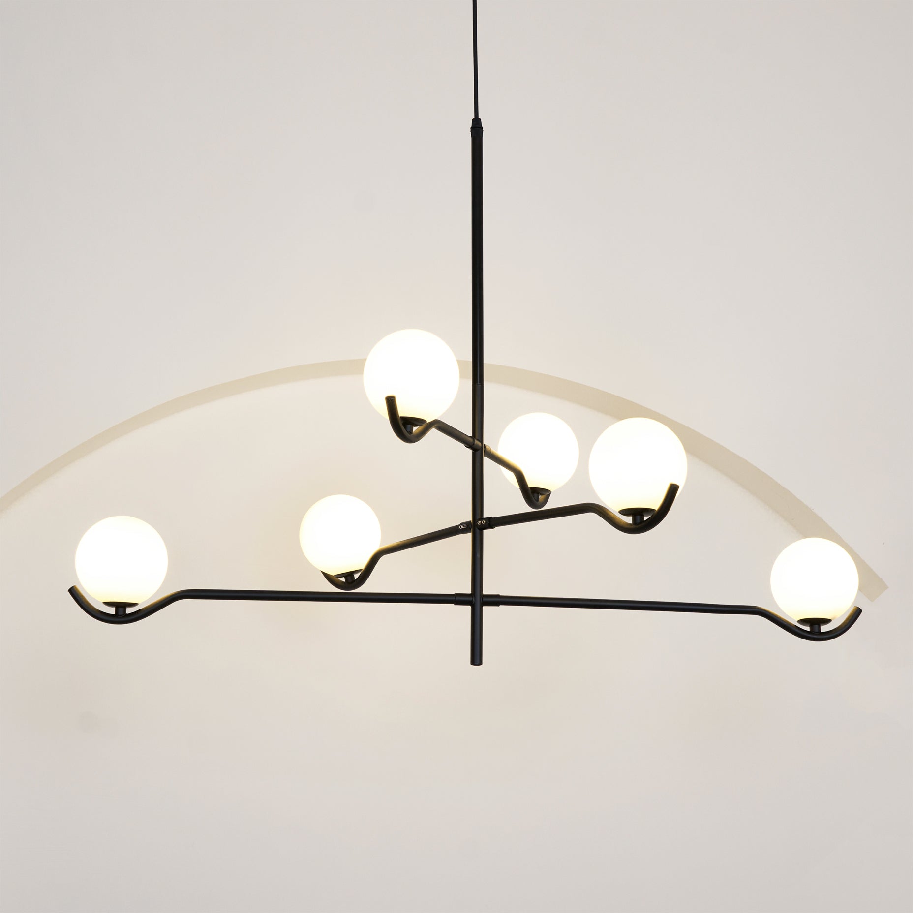 Langston Crystal Cascade Pendant