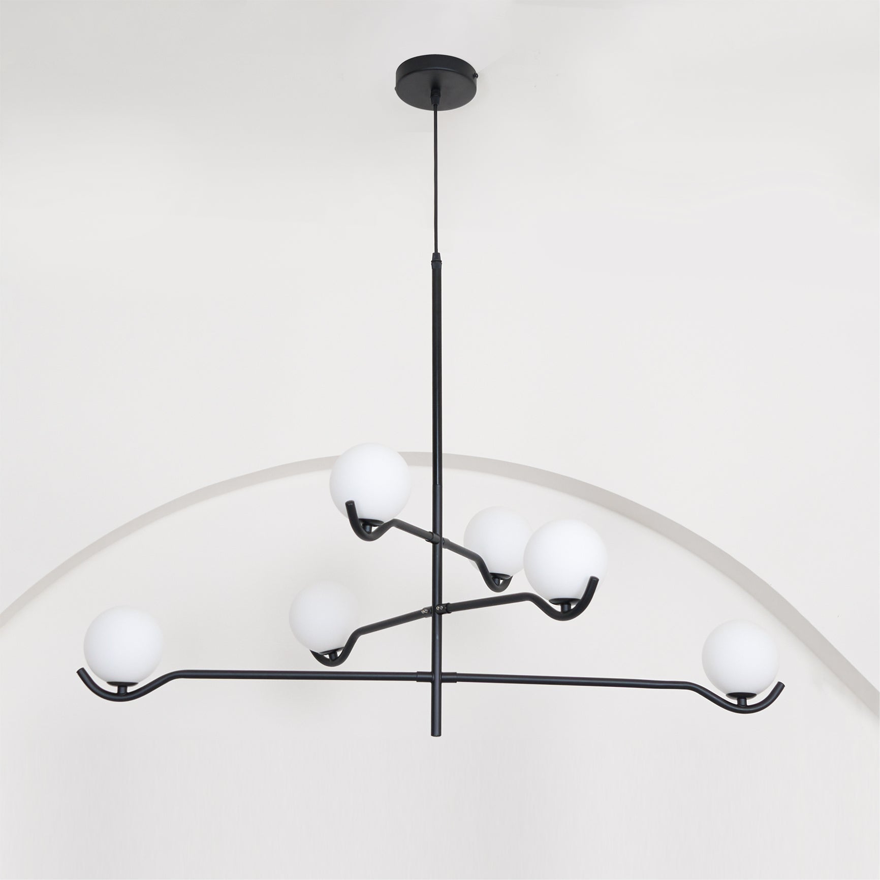 Langston Crystal Cascade Pendant