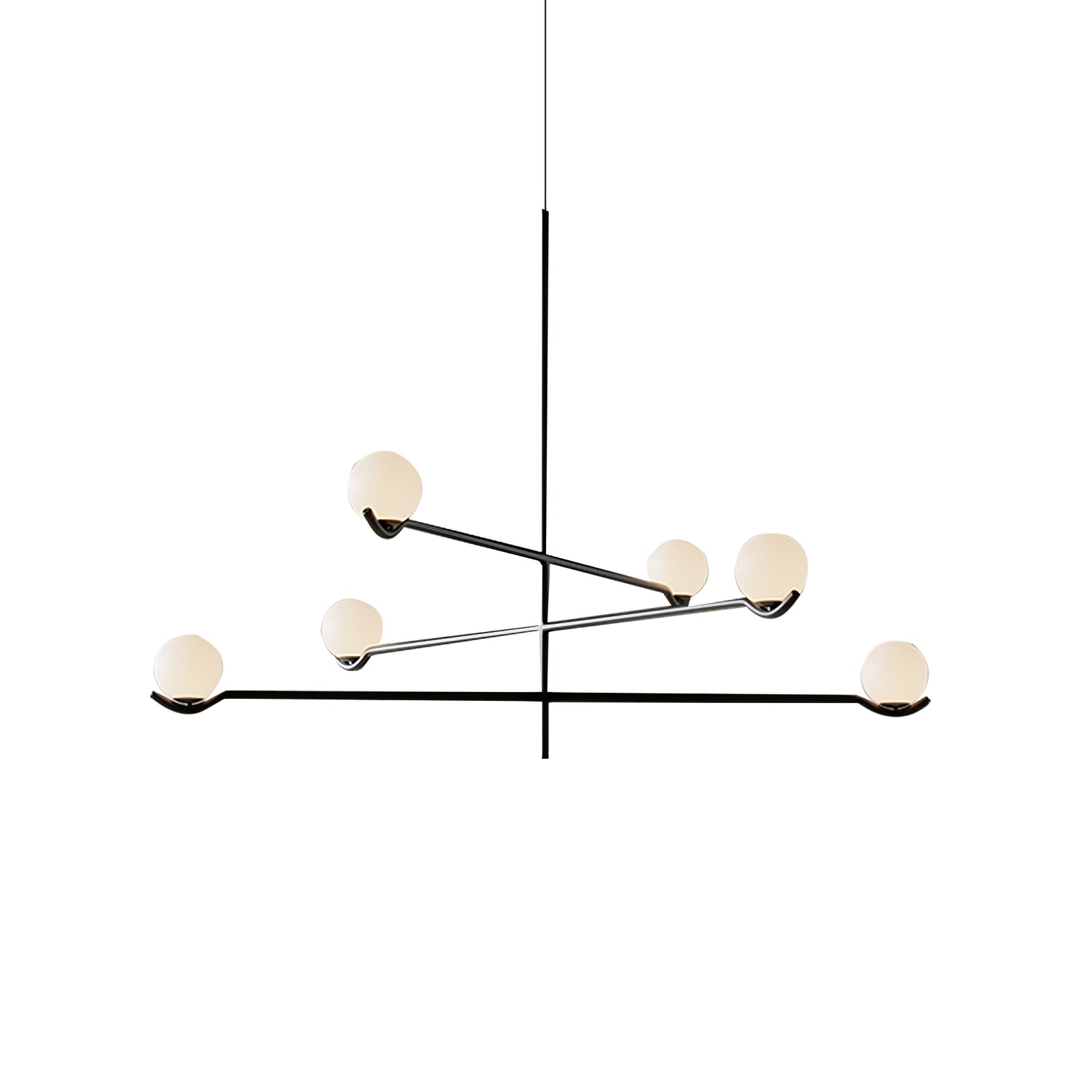 Langston Crystal Cascade Pendant