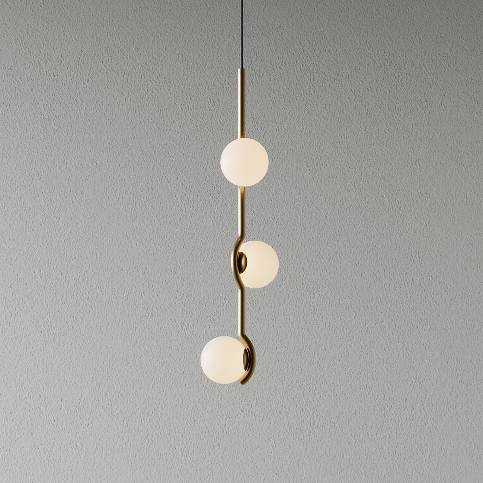 Langston Crystal Cascade Pendant