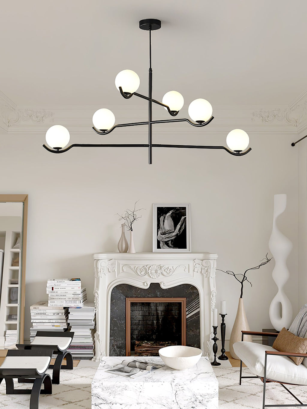 Langston Crystal Cascade Pendant