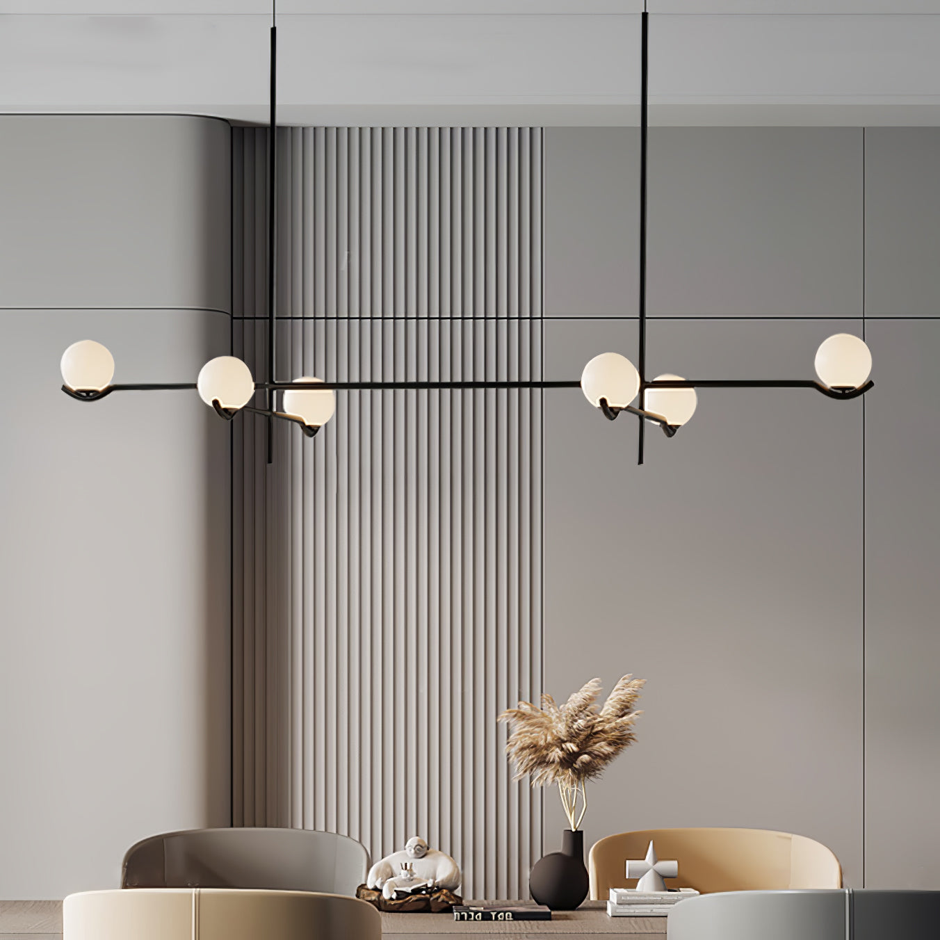 Langston Crystal Cascade Pendant
