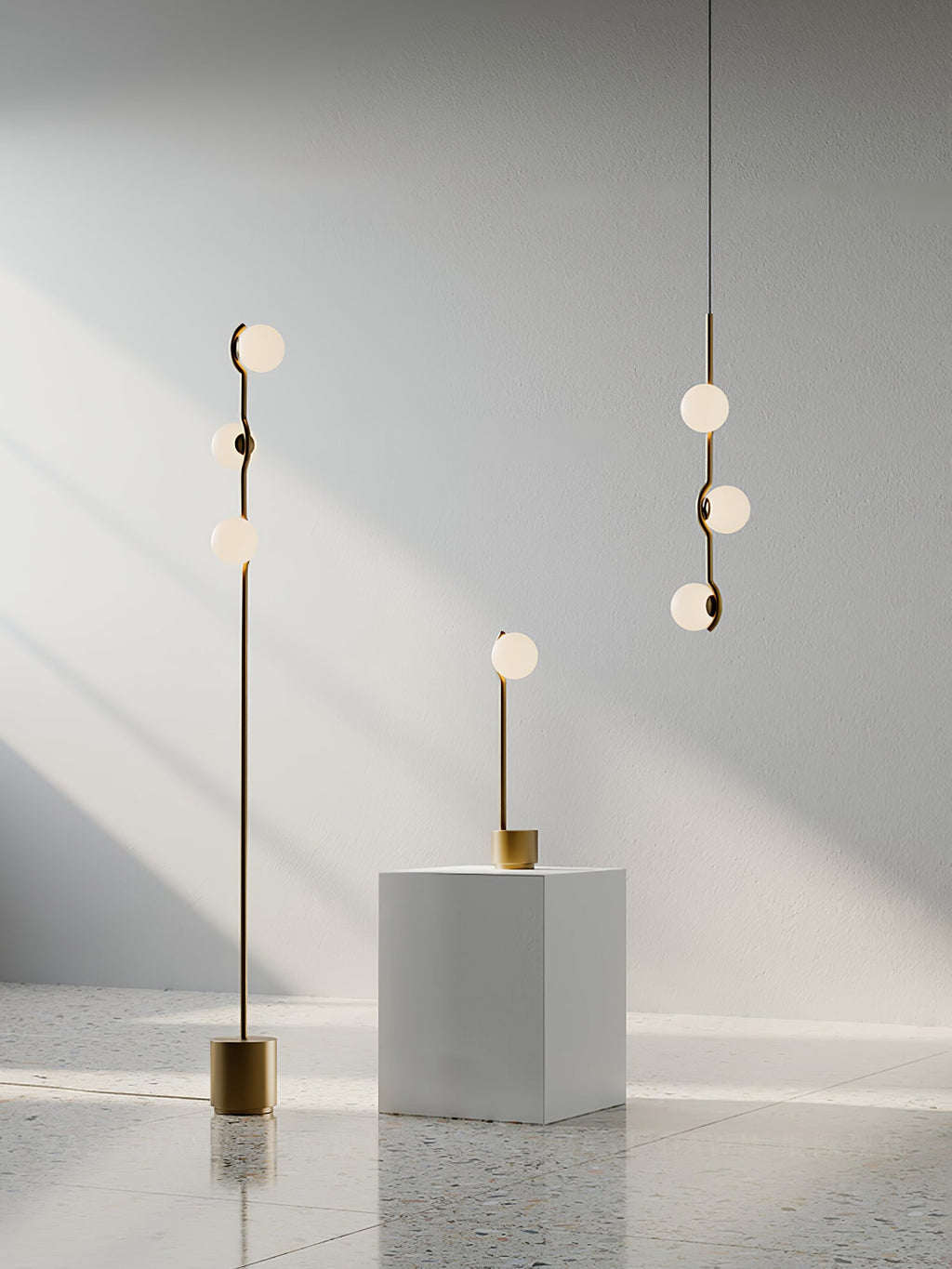 Langston Crystal Cascade Pendant