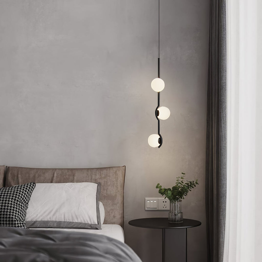 Langston Crystal Cascade Pendant