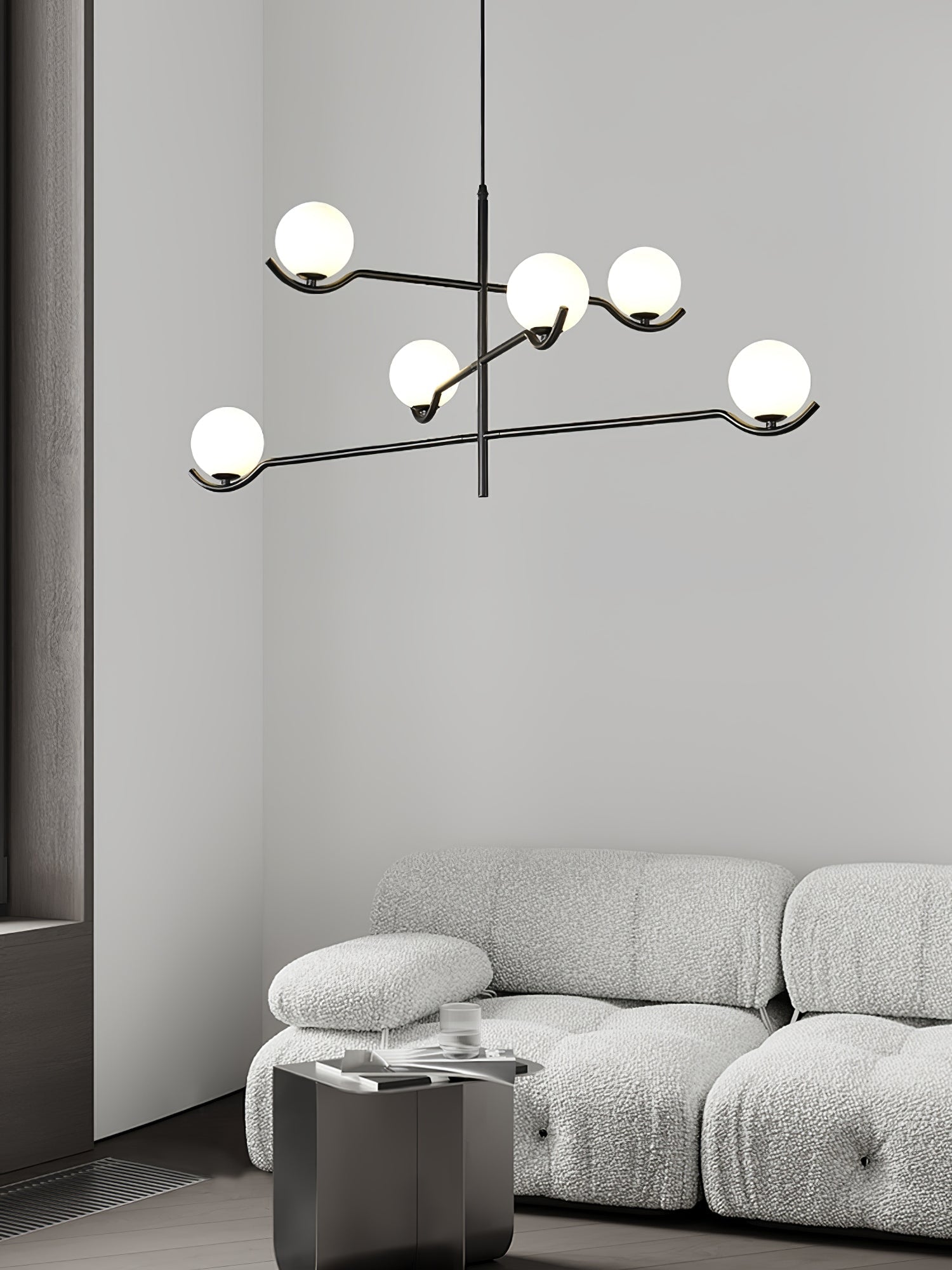 Langston Crystal Cascade Pendant