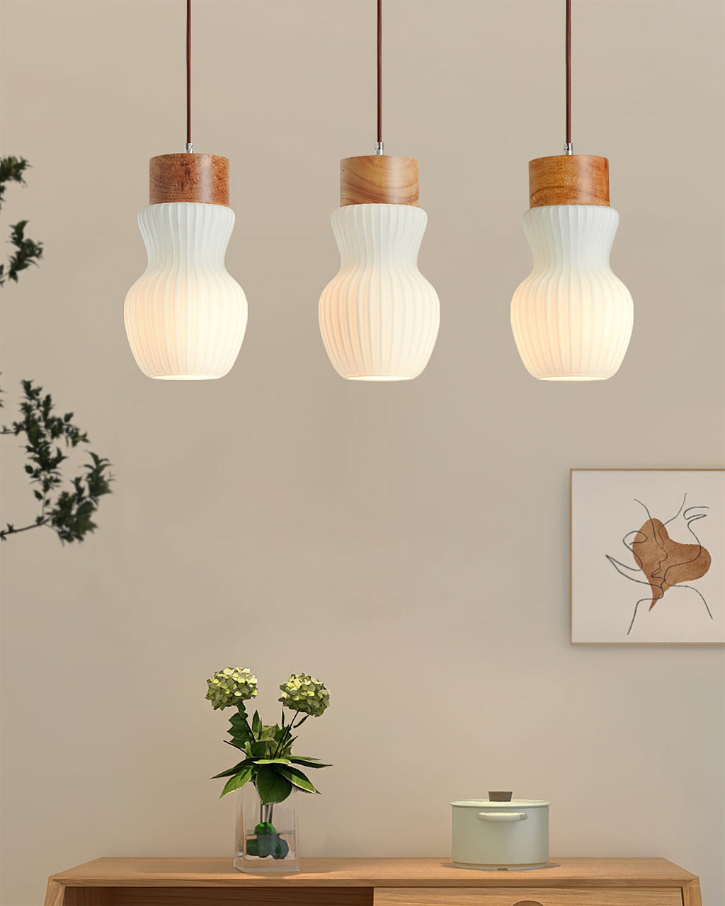CALDERWOOD RUSTIC HANGING LANTERN