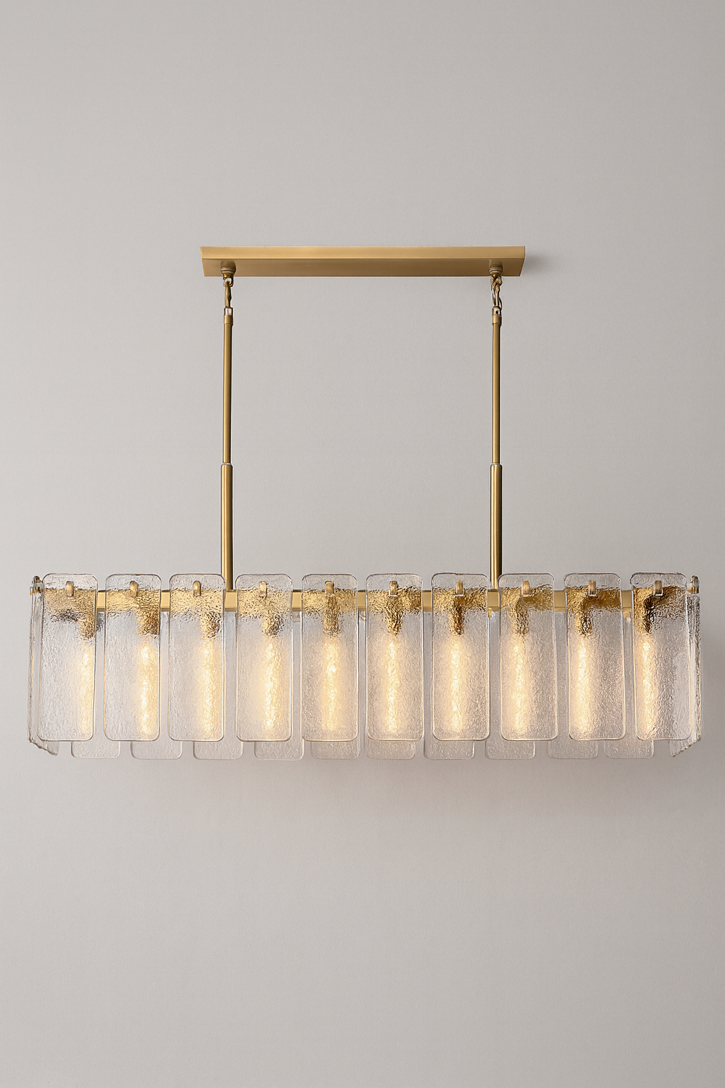 VERDANTIA CRYSTAL RECTANGULAR LUMINAIRE